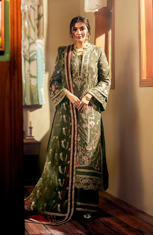 Maryum N Maria Luxury Lawn Collection 2024 – Amira MS24-565