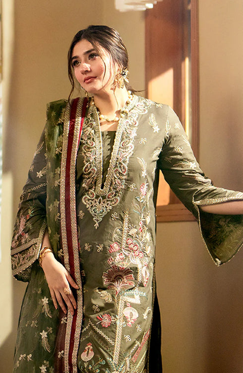 Maryum N Maria Luxury Lawn Collection 2024 – Amira MS24-565