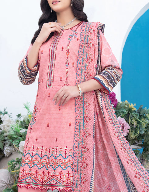 Aabirah Vol 2 By MTF Printed Embroidered Lawn Suit D05- Summer Collection