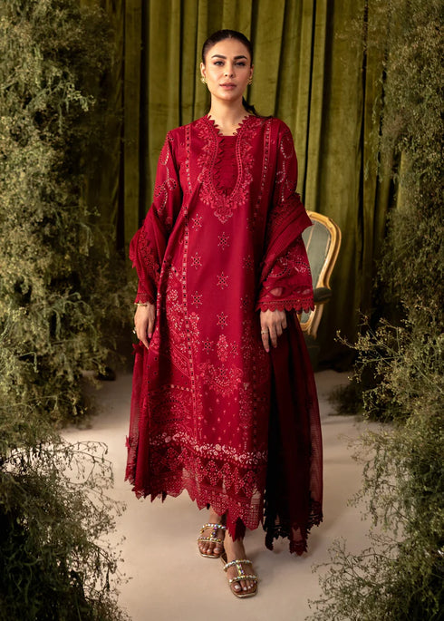 Apana by Aabyaan Chikan Kari Embroidered suit GUL MEENA