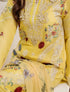 ZA Clothing Embroidered Semi Stitched Lawn-Sunlit Maize 02