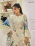 ZA Clothing Embroidered Semi Stitched Lawn-Sage Glow 03