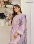 ZA Clothing Embroidered Semi Stitched Lawn-Lavender Haze 05