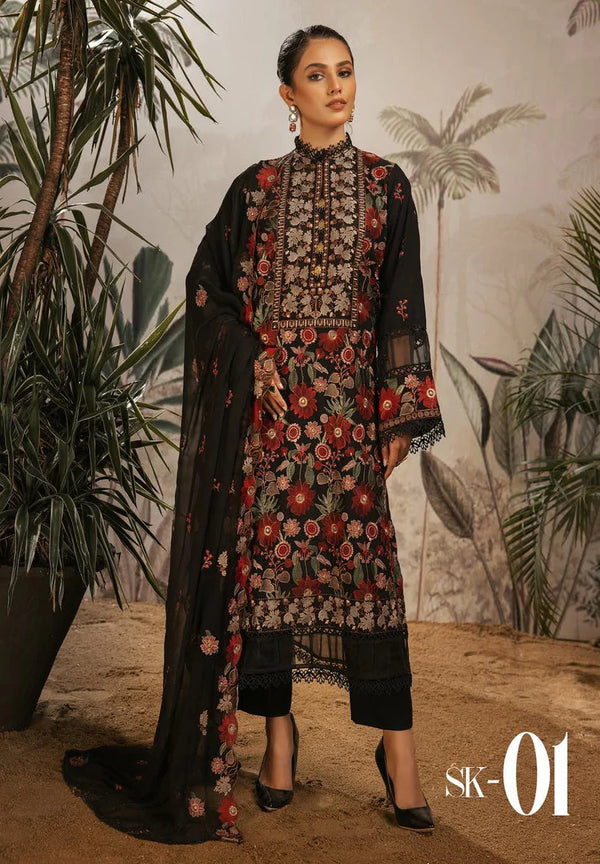 Shamyana embroidered karandi collection vol 5 | SK-01