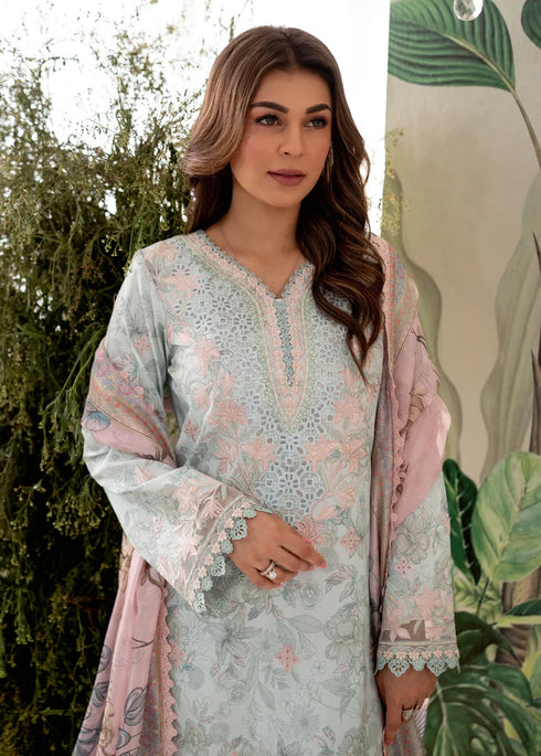Apana by Aabyaan Chikan Kari Embroidered suit GULALAI (AL-06)