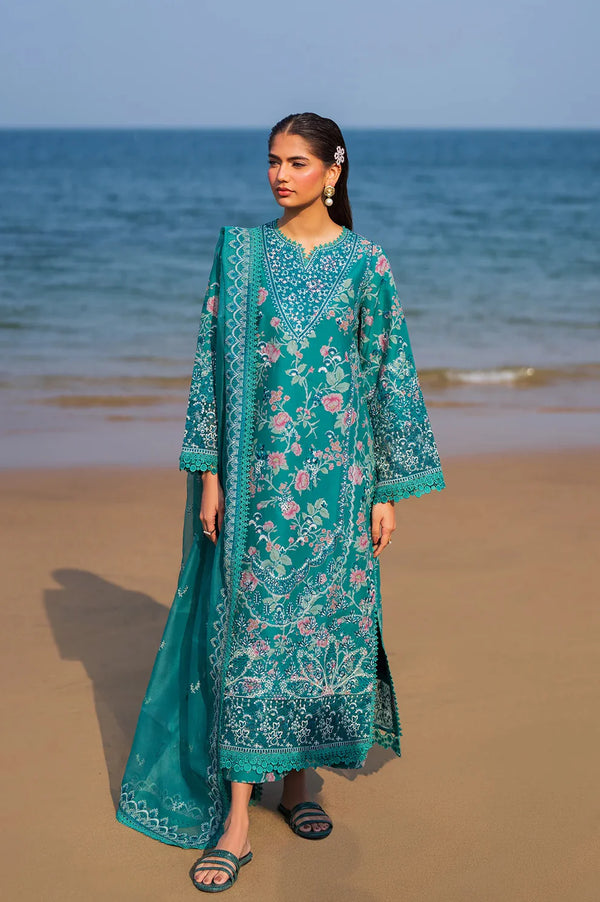 Afrozeh Endless Summer Lawn-Plush