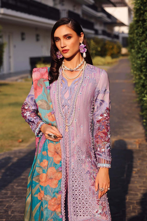 Afrozeh Luxury Embroidered Lawn Chrysa