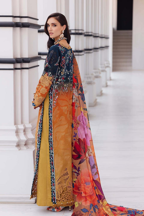 Afrozeh Luxury Embroidered Lawn Halcy