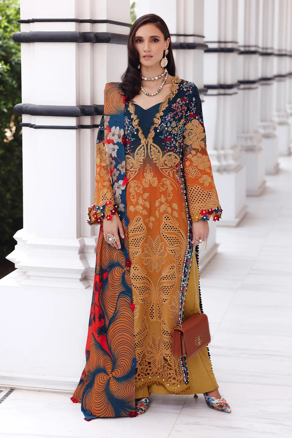 Afrozeh Luxury Embroidered Lawn Halcy