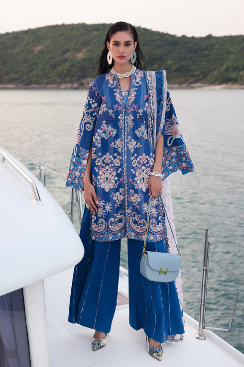 Afrozeh Luxury Embroidered Lawn Eclipse