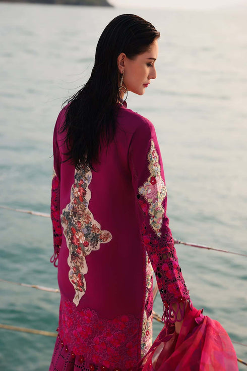 Afrozeh Luxury Embroidered Lawn Serene