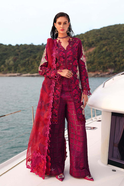 Afrozeh Luxury Embroidered Lawn Serene