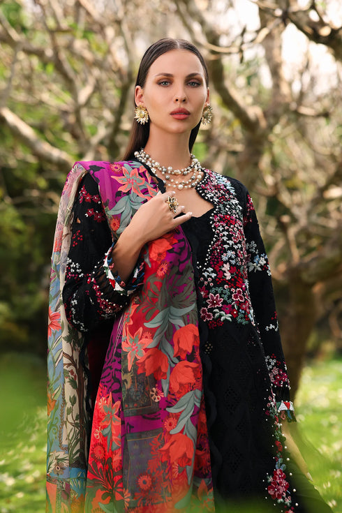 Afrozeh Luxury Embroidered Lawn Elva