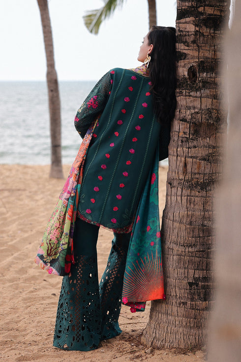 Afrozeh Luxury Embroidered Lawn Vermora