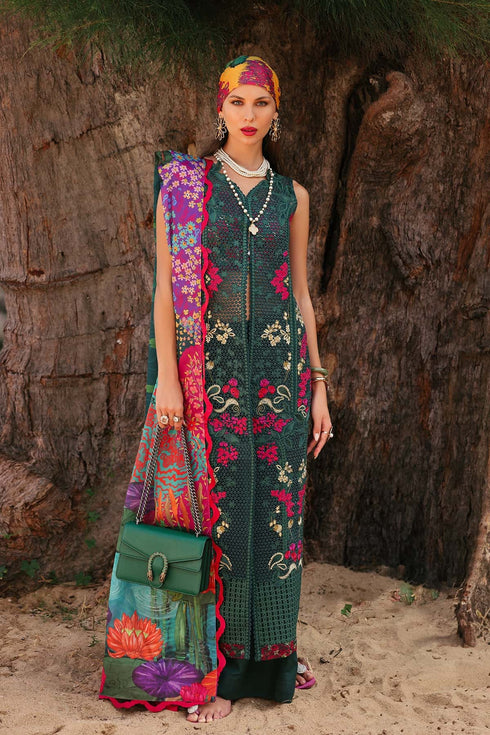Afrozeh Luxury Embroidered Lawn Vermora
