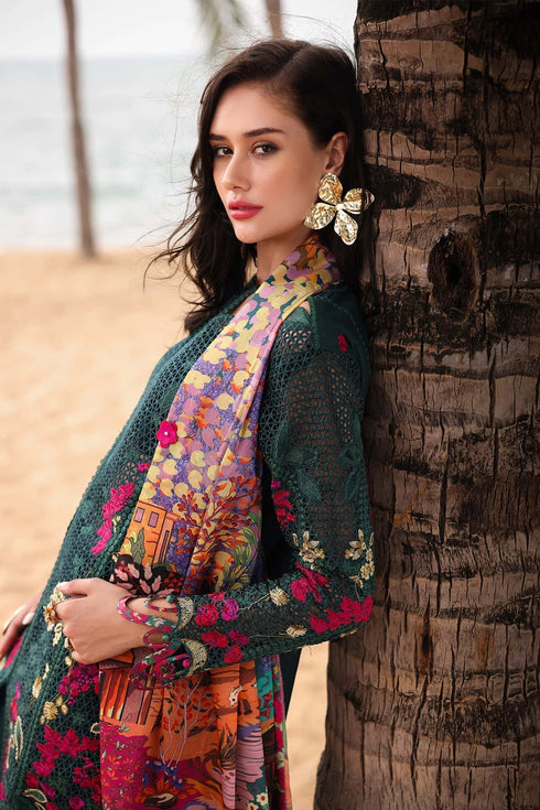 Afrozeh Luxury Embroidered Lawn Vermora