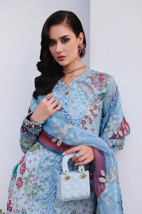 Afrozeh Luxury Embroidered Lawn Presta