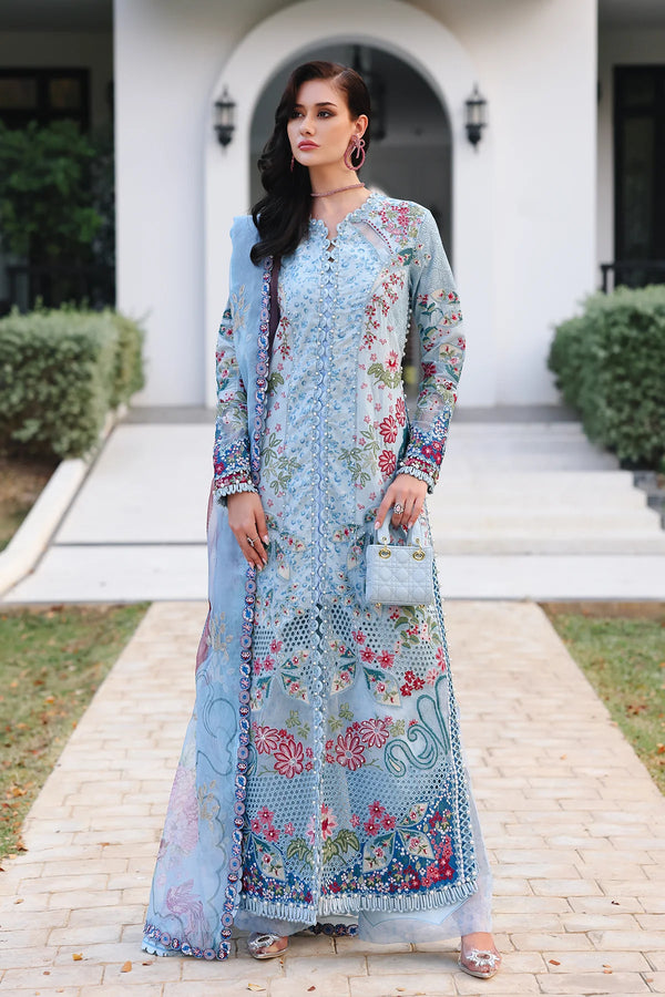 Afrozeh Luxury Embroidered Lawn Presta