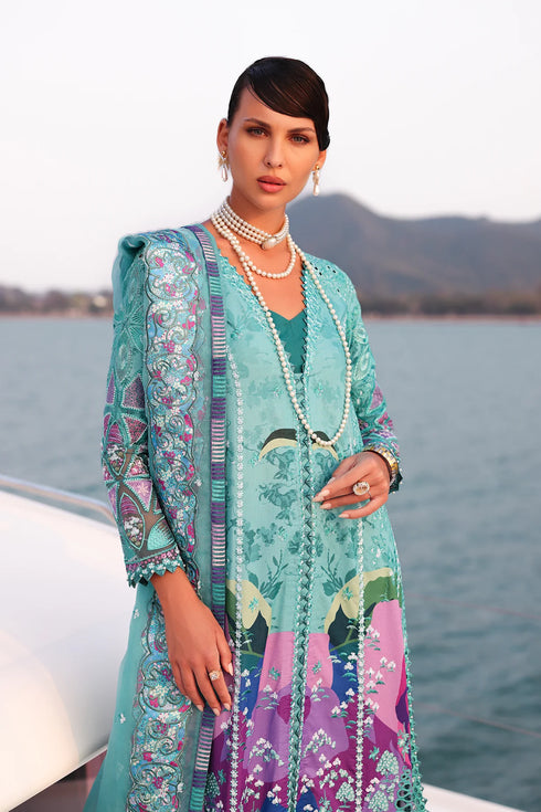 Afrozeh Luxury Embroidered Lawn Sovana