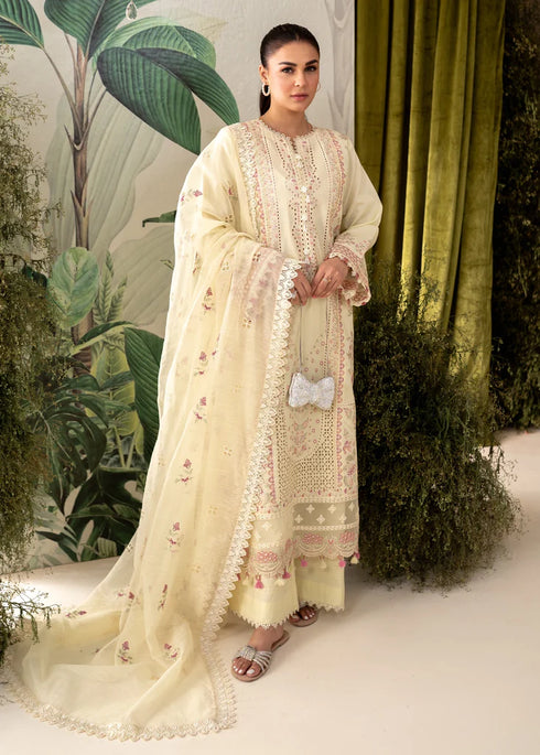 Apana by Aabyaan Chikan Kari Embroidered suit PALWASHA (AL-04)