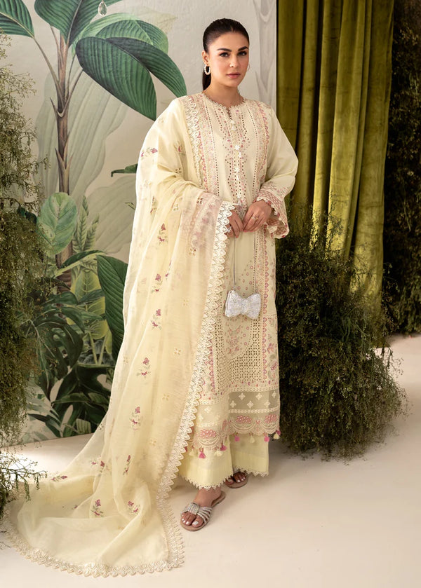 Apana by Aabyaan Chikan Kari Embroidered suit PALWASHA (AL-04)