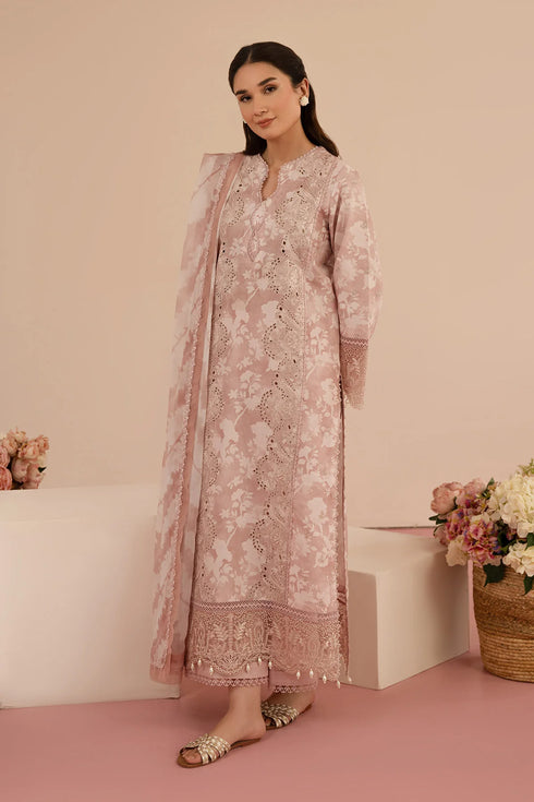 Afrozeh The Folral Charm Lawn '2025 – Myrtle