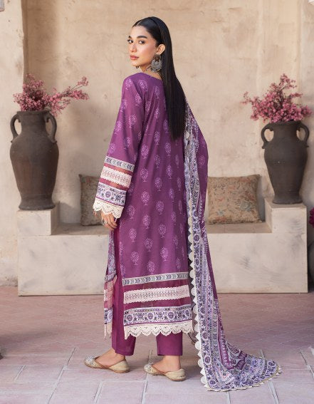 Mausummery spring summer lawn Amethyst