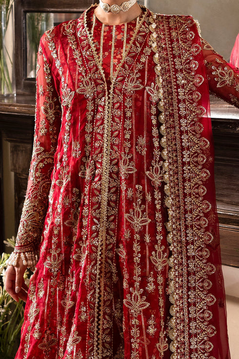 Afrozeh Dastangoi Wedding Formals-Tearose