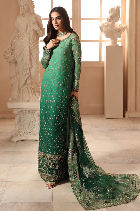Charizma Dastan-e-Jashan 2026 3-PC Unstitched Embroidered Luxury Chiffon DJW6-03