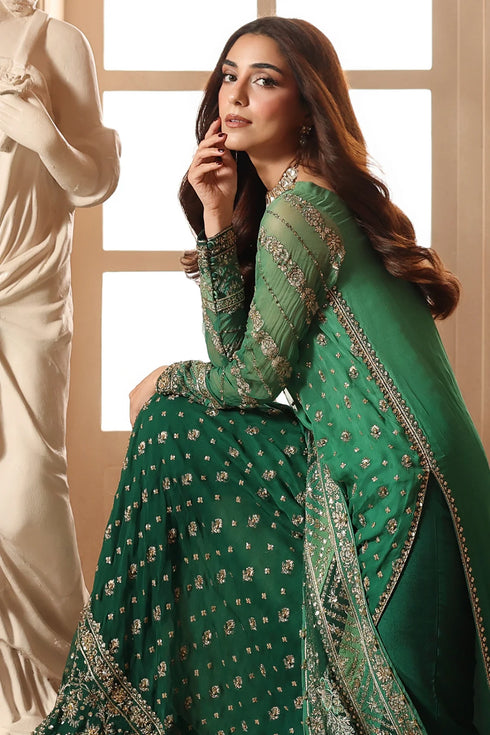Charizma Dastan-e-Jashan 2026 3-PC Unstitched Embroidered Luxury Chiffon DJW6-03
