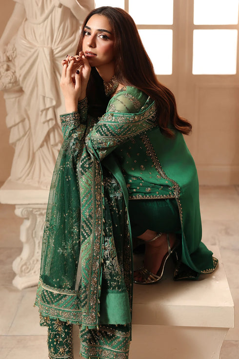 Charizma Dastan-e-Jashan 2026 3-PC Unstitched Embroidered Luxury Chiffon DJW6-03
